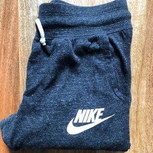 Nike Grey Sweatpant Leggings Size XS